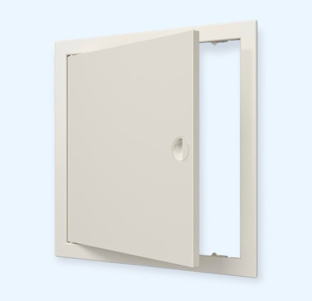 Л3030Р Ivory ЭРА (ERA) Люк ревизионный ЛР фланец 296х296 ручка 318х318 пластик Ivory EVECS